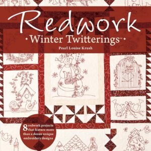 Redwork Winter Twitterings