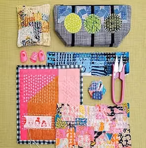 Patchwork Sashiko: Transform Your Scraps; 14 Slow-Stitched Projects